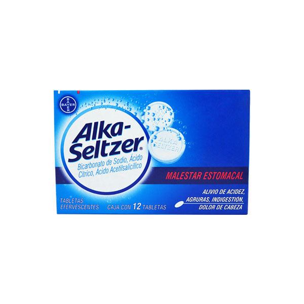 Farmacia PVR - Alka-Seltzer - 12 tabletas