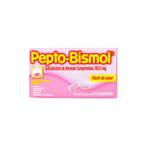 Farmacia PVR - Pepto Bismol - 24 Comprimidos