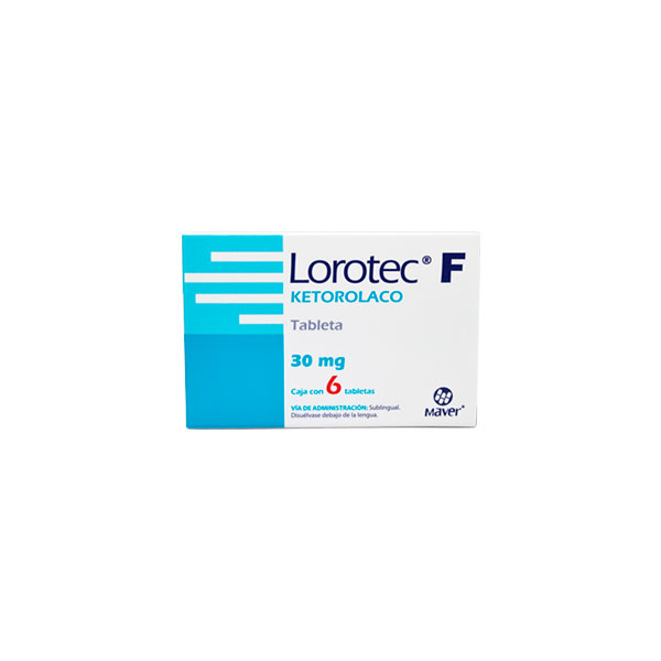 Farmacia PVR - Lorotec-F - Ketorolaco 30mg