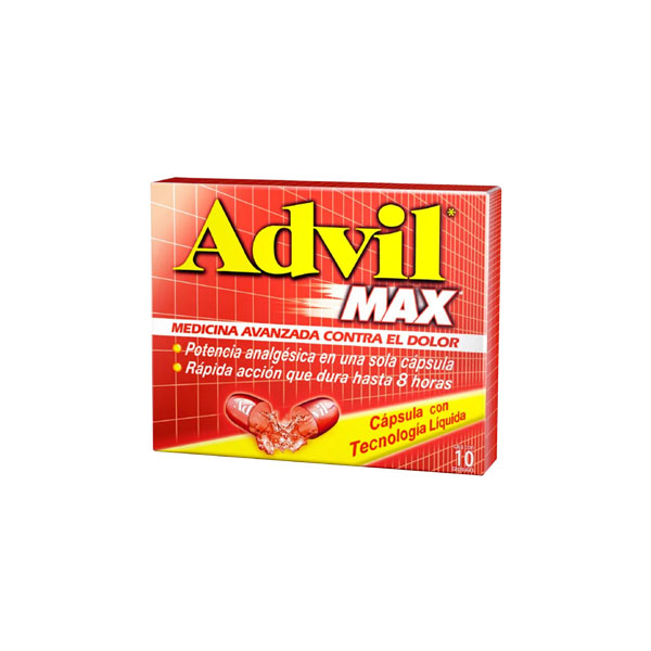 Advil Max 400 mg (10 caps)